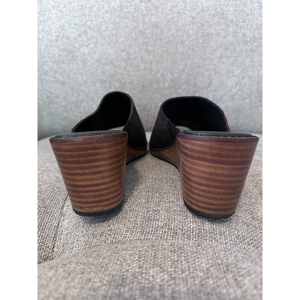 Pendleton Womens Black Peconic Wedge Sandals - Size: 8 - Picture 3 of 5